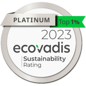 Médaille Ecovadis platinium