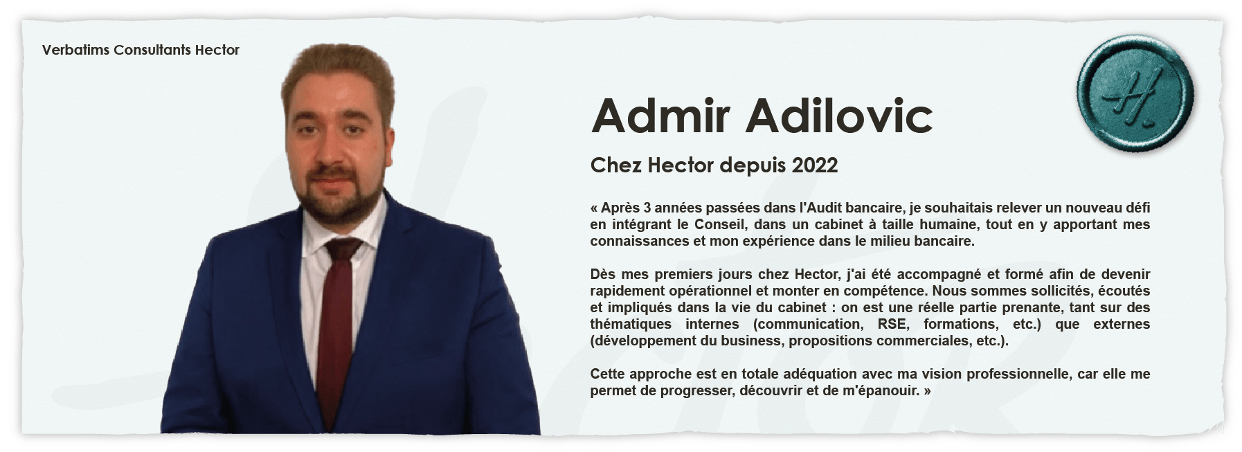 Verbatim Admir Adilovic