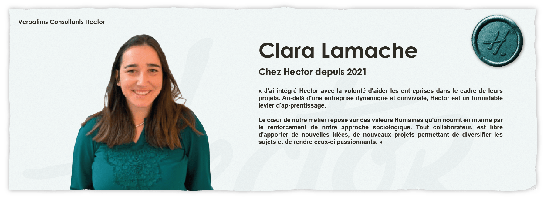 Verbatim Clara Lamache